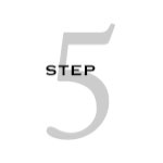Step 5 - Select a Finish