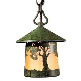 small lantern pendant light rustic