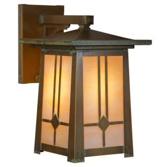 craftsman style outdoor lighting sconce