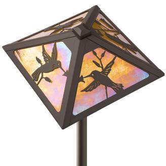 Oil Rubbed Bronze Hummingbird Pathway Light