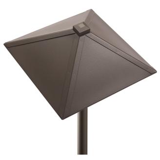 Oil Rubbed Bronze Pyramid Pathway Light
